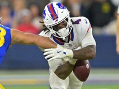 Técnico do Bills avisa running back James Cook após lesão grave