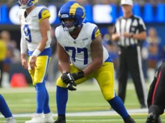A NFL suspendeu o OL Alaric Jackson dos Rams por dois jogos
