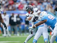 Texans RB David Montgomery é considerado semana após semana após sofrer uma lesão na virilha