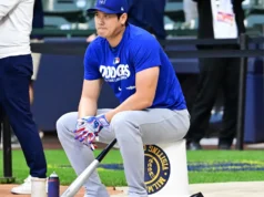 Lutando contra Shohei Ohtani da escalação dos Dodgers para o jogo 3 contra Brewers