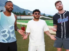 A famosa celebração da Copa do Mundo de Hardik Pandya está de volta, desta vez com Mr. Beast e Cariminati