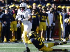 Chase Sowell teve um desempenho impressionante em um dia decepcionante para o futebol da Penn State