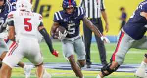 Ole Miss espera que RB Kewan Lacy retorne de uma lesão no ombro esta semana contra Vanderbilt