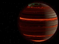 A web da NASA revela o clima selvagem de um mundo misterioso a 20 anos-luz de distância